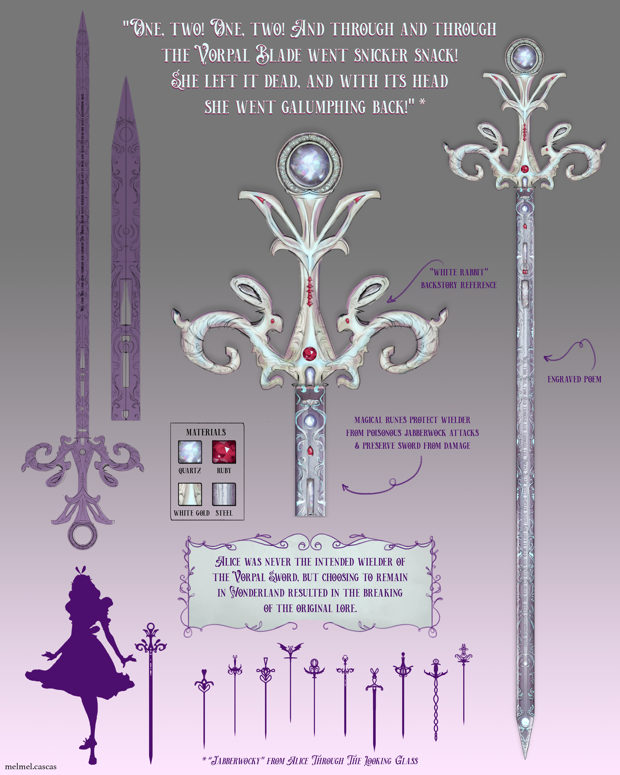 finished design of sword