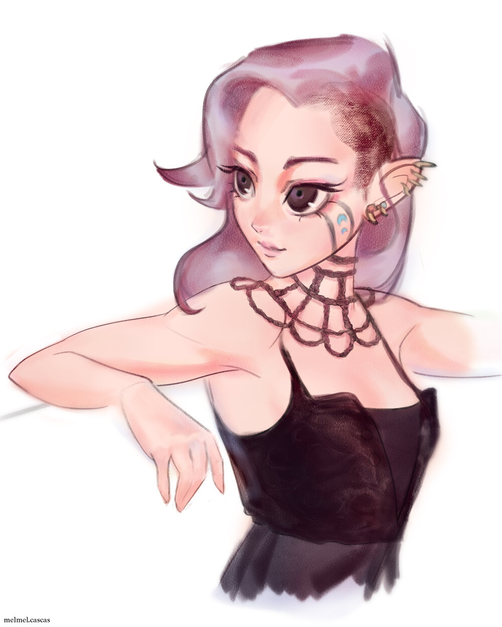 character in anime-like design