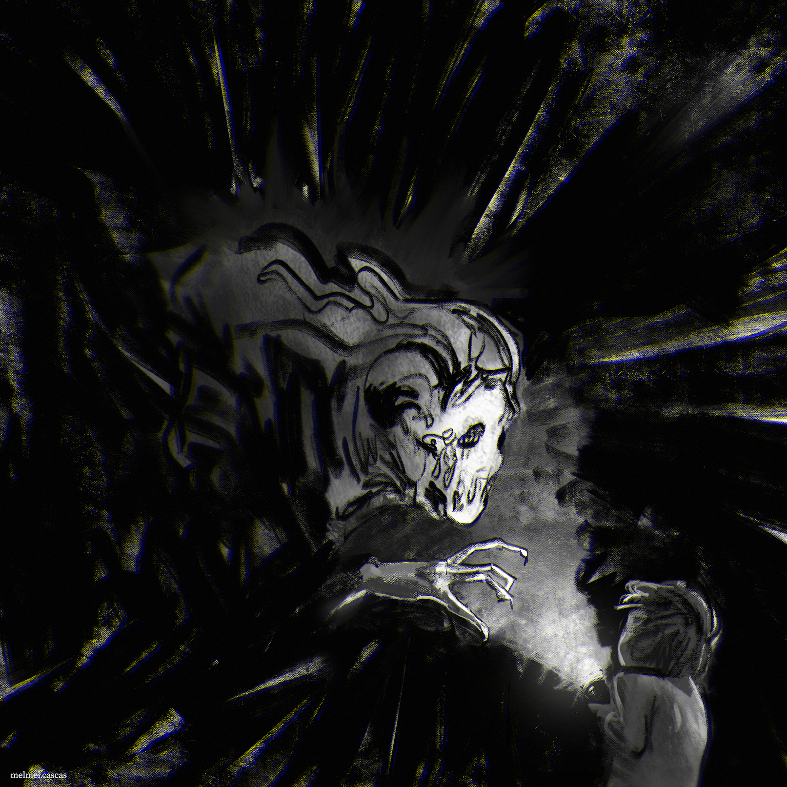 sleep paralysis monster scaring child