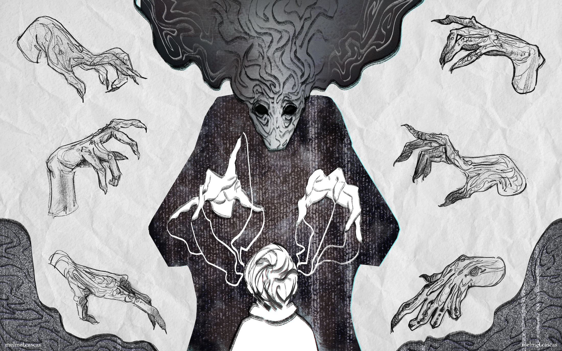 sleep paralysis monster banner